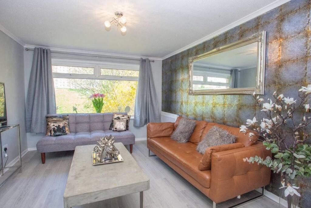 Appartamento Cosy 1 Bed With Parking In City Centre Glasgow Esterno foto