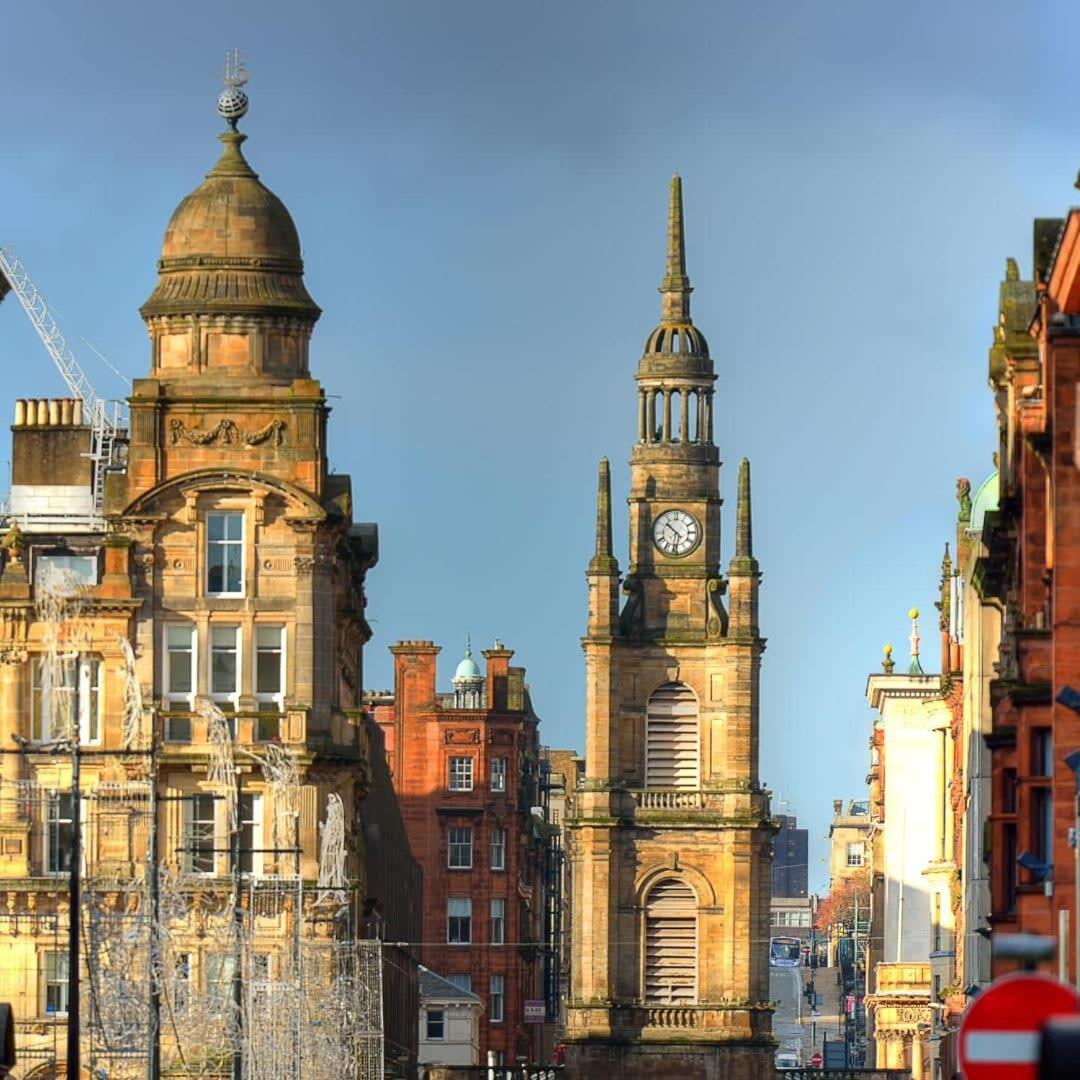 Appartamento Cosy 1 Bed With Parking In City Centre Glasgow Esterno foto